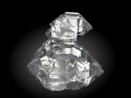 Herkimer Diamond Quartz with Faden Photo
