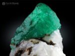 Emerald on Feldspar from Chitral Pakistan