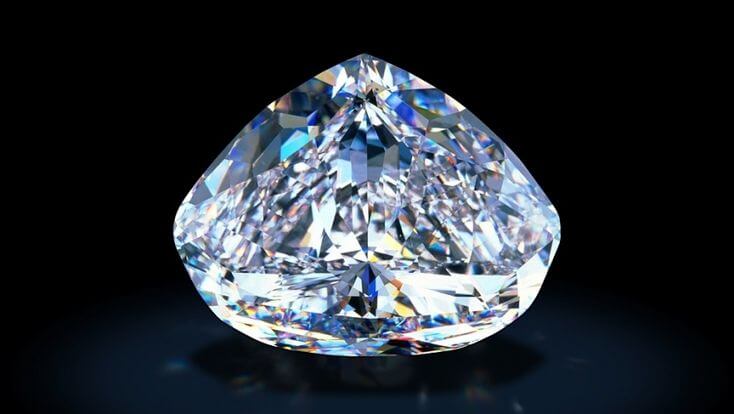 De Beers Centenary Diamond Fine Art Minerals