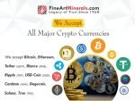 We Accept All Major Crypto Currencies