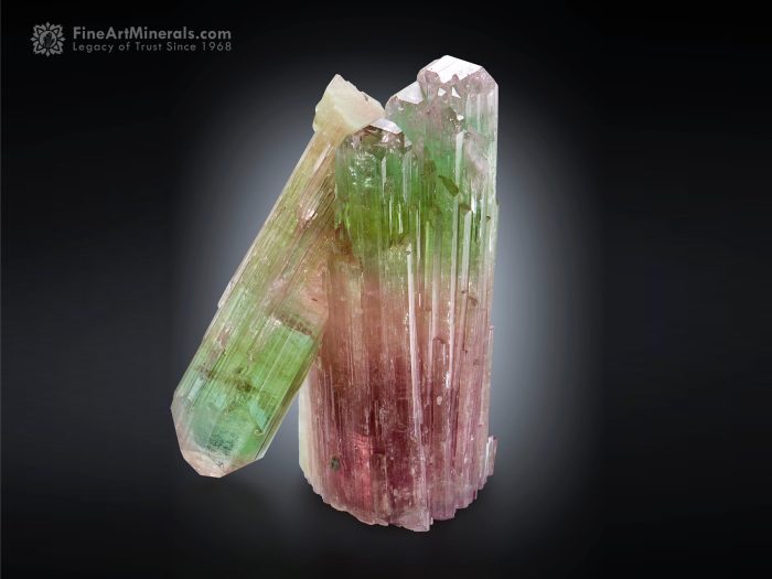 Parti-coloured Tourmaline from Afghanistan
