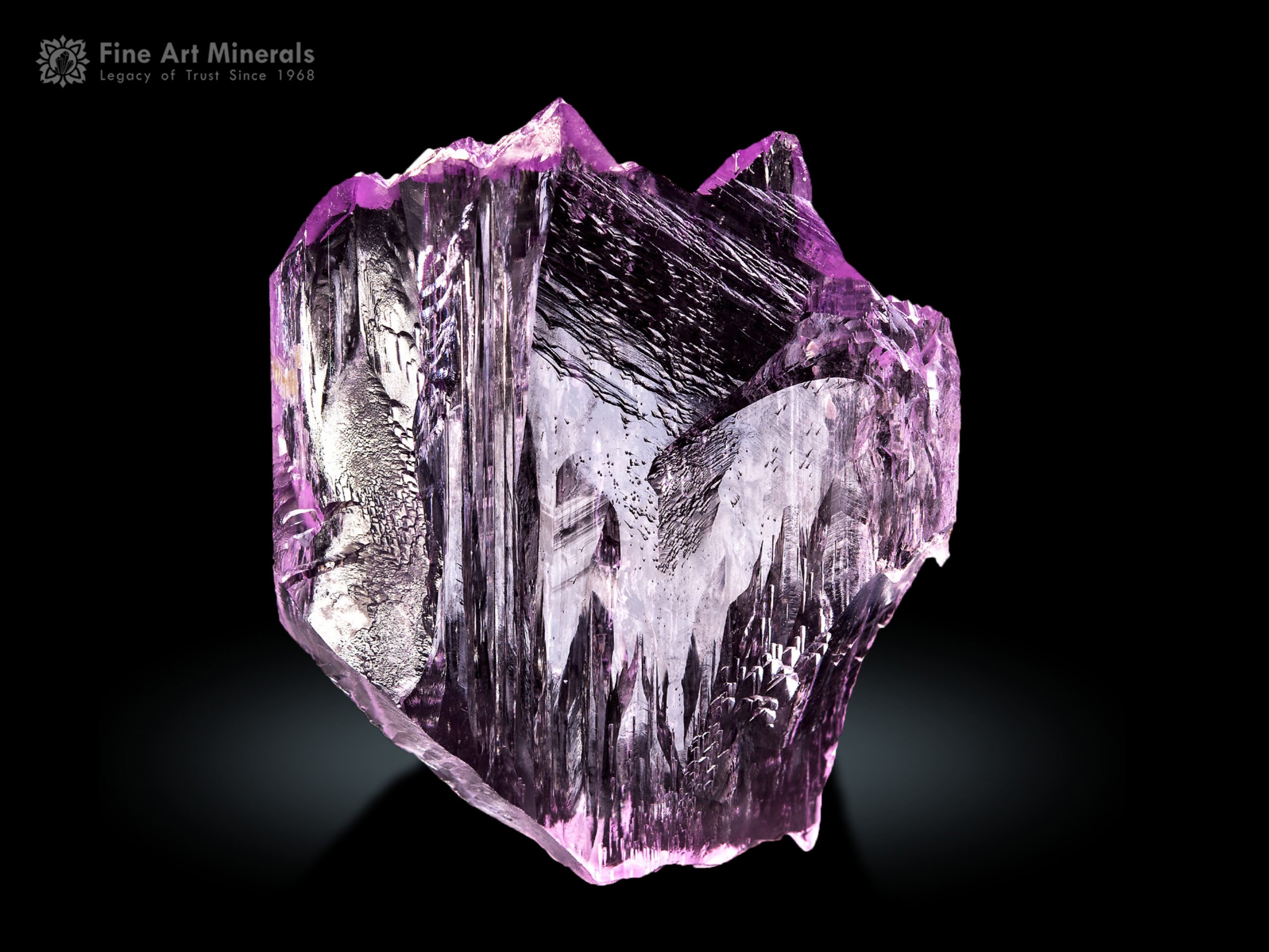 Double Terminated Floater Kunzite from Afghanistan