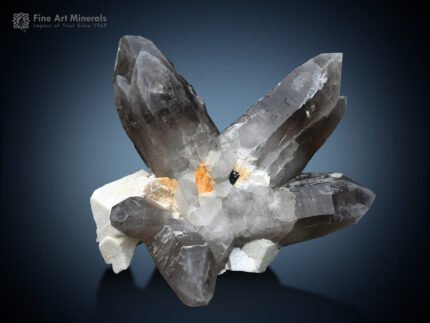 Star Quartz on Feldspar Matrix from Pakistan