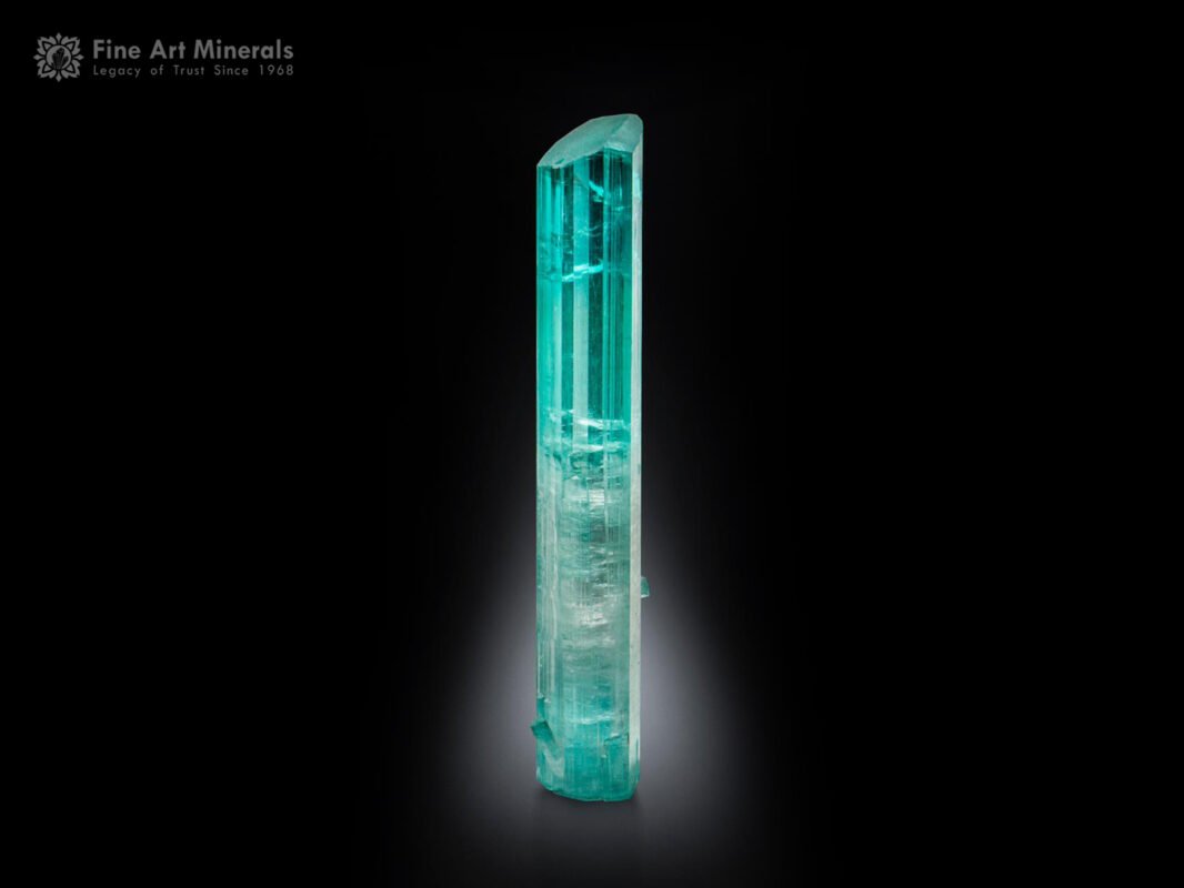 Sea Foam Tourmaline Crystal from Afghanistan