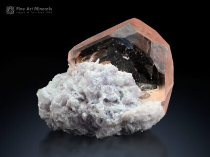 Morganite with Cleavelandite from Kunar Afghanistan