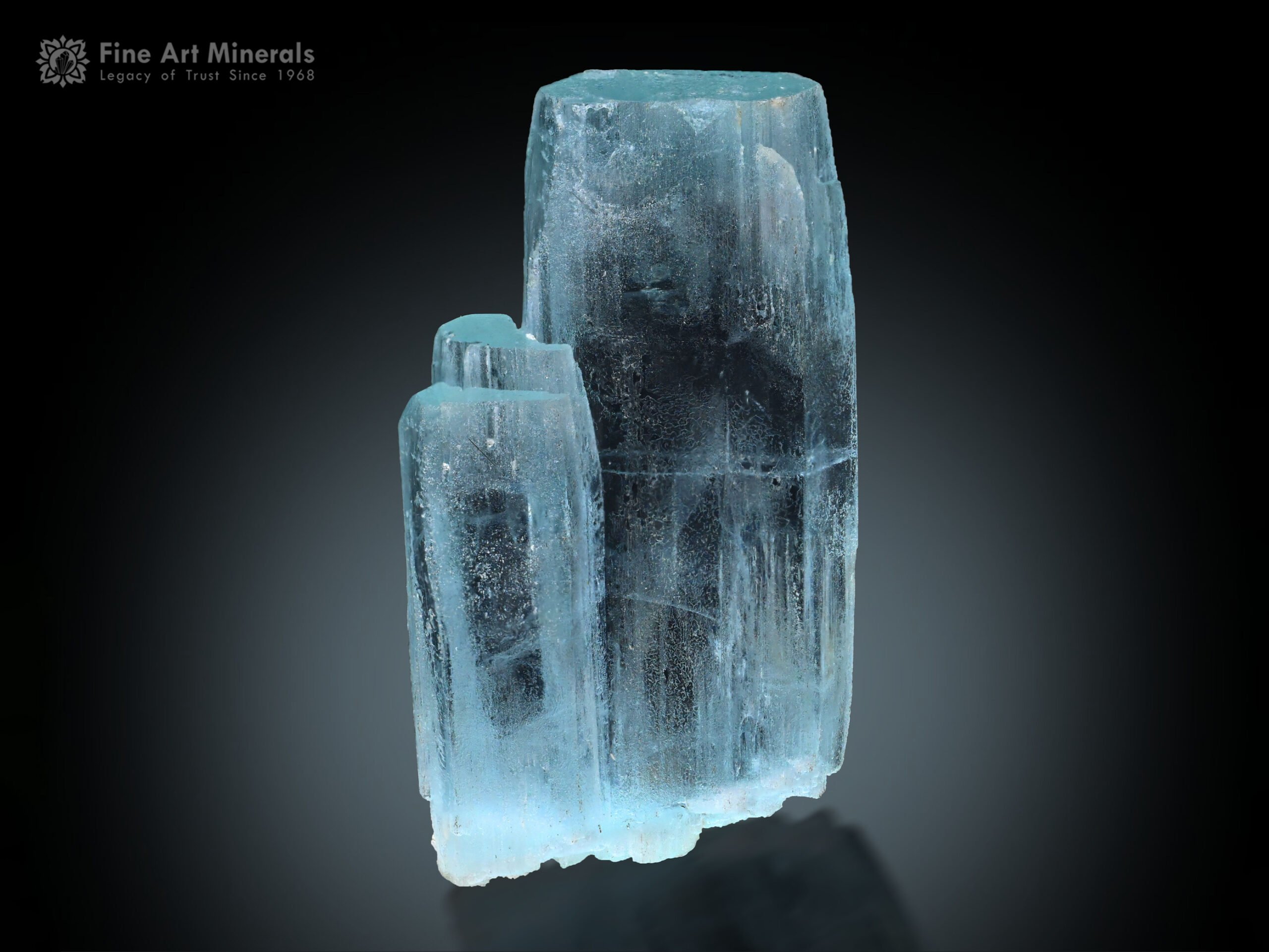 Aquamarine Crystal from Skardu Pakistan
