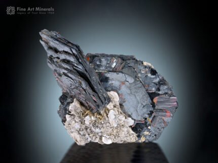 Rutile with Hematite from Zagi Pakistan