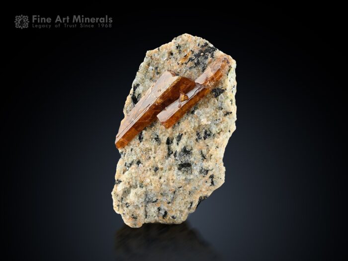 Bastnasite on Matrix from Zagi Pakistan