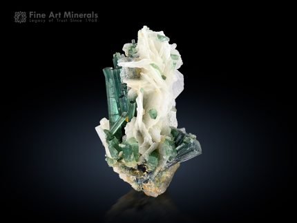 Sea foam Color Tourmaline with Albite from Kunar Afghanistan