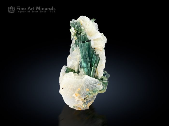Sea foam Color Tourmaline with Albite from Kunar Afghanistan