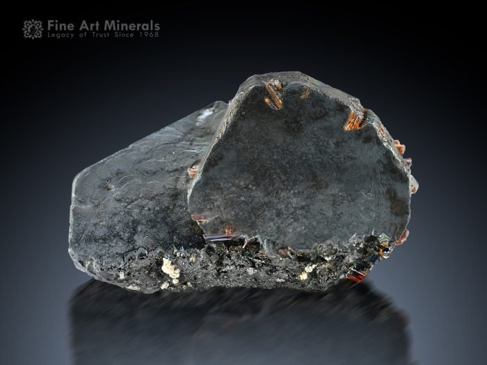 Rutile on Hematite from Skardu Pakistan