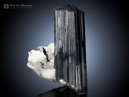 Schorl with Feldspar Matrix from Stak Nala Pakistan