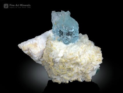 Aquamarine with Albite from Shigar Pakistan