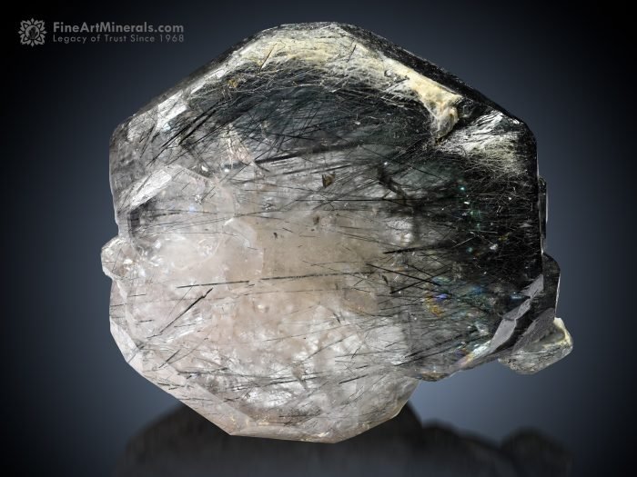 Apatite with Riebeckite Inclusion from KPK Pakistan