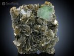 Fluorite with Muscovite from Nagar Pakistan