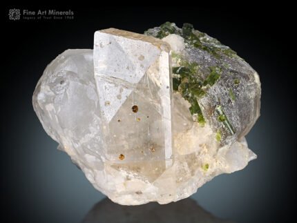 Topaz with Quartz Tourmaline and Muscovite from Pakistan