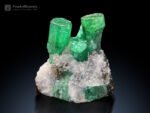 Emerald on Quartz from Chitral Pakistan