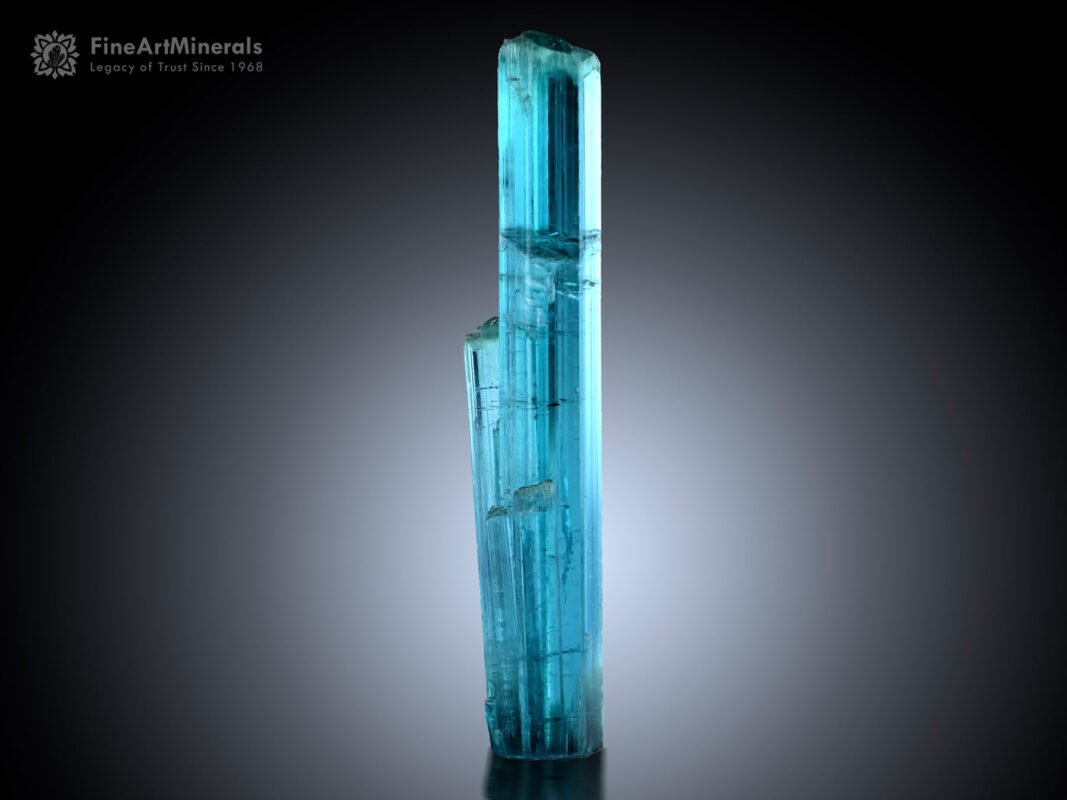 Sea Foam Tourmaline Crystal from Laghman Afghanistan