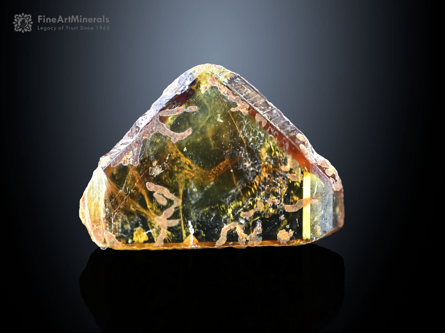 Honey Titanite Crystal from Zagi Pakistan