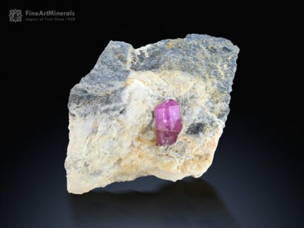 Pink Topaz on Matrix from Katlang Mardan Pakistan