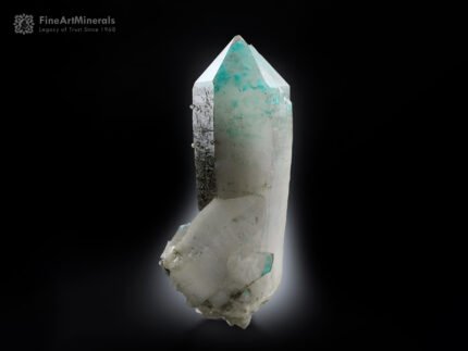 Ajoite-Quartz with Hematite Inclusion from South Africa