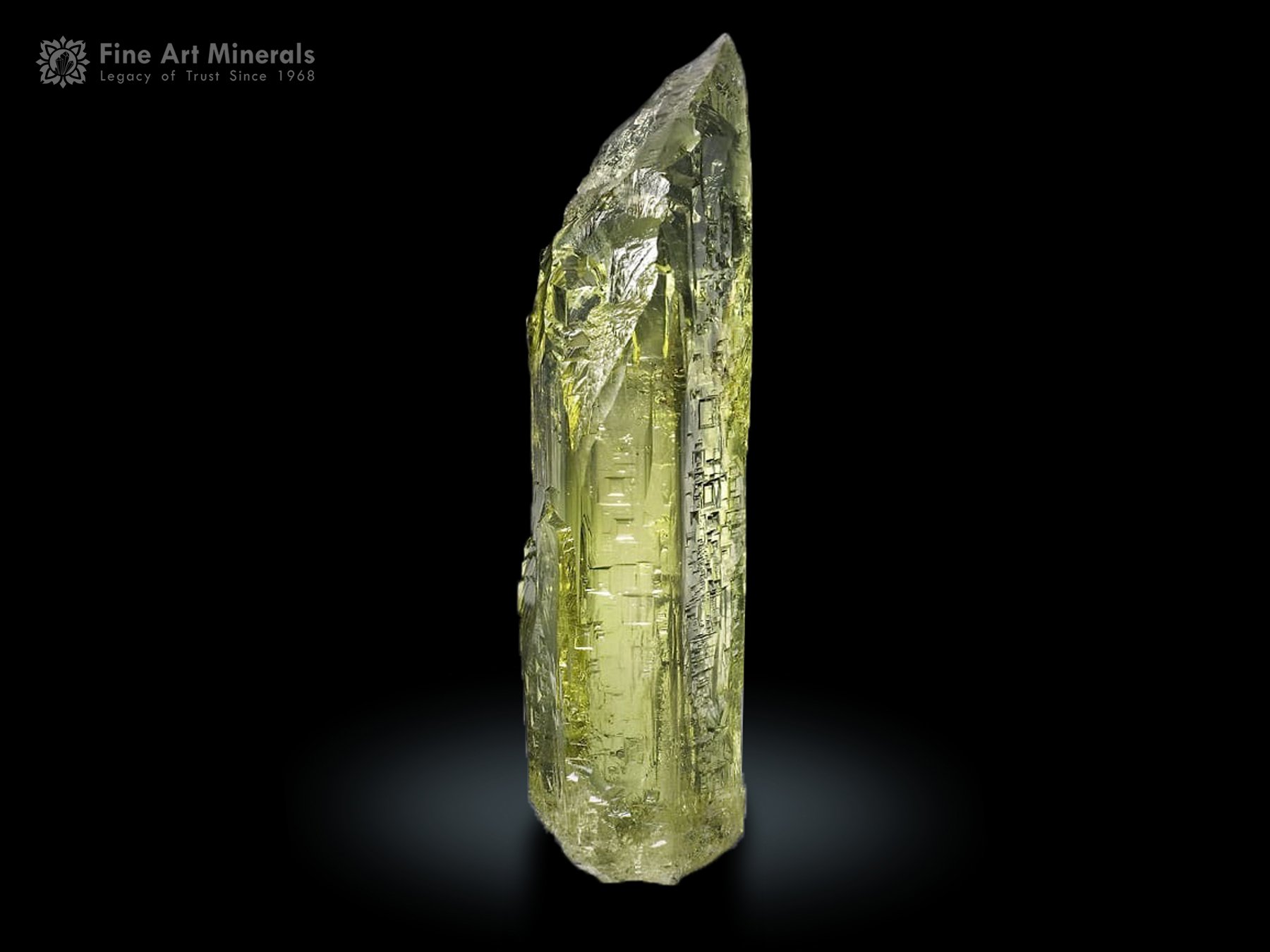 Heliodor Gemmy Floater Crystal from Ukraine