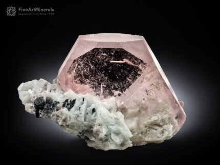 Morganite on Cleavelandite from Kunar Afghanistan