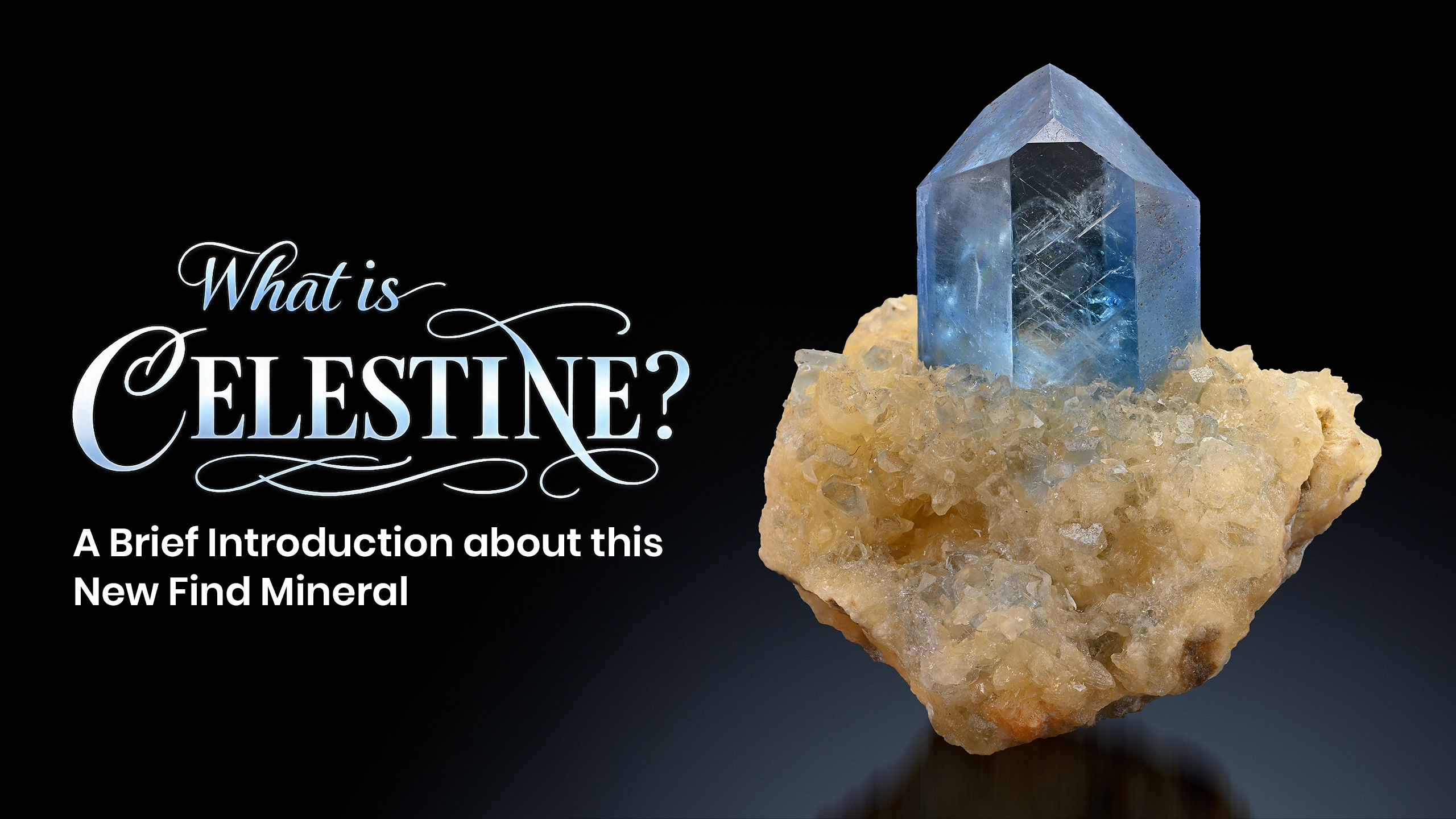 What is Celestine A Brief Introduction About this New Find Mineral | Fine Art Minerals | Celestine Mineral