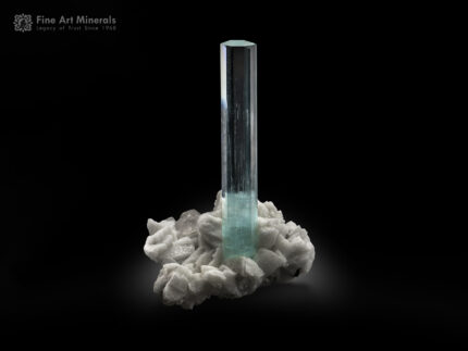 Aquamarine with Quartz and Albite from Shigar Pakistan