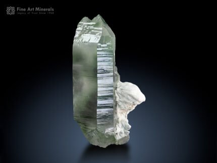 Chlorine and Byssolite included Quartz from Pakistan