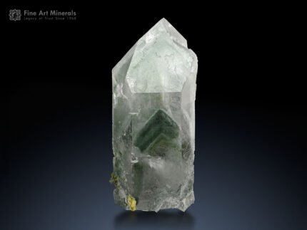 Phantom included Chlorine Quartz with Epidote from Pakistan