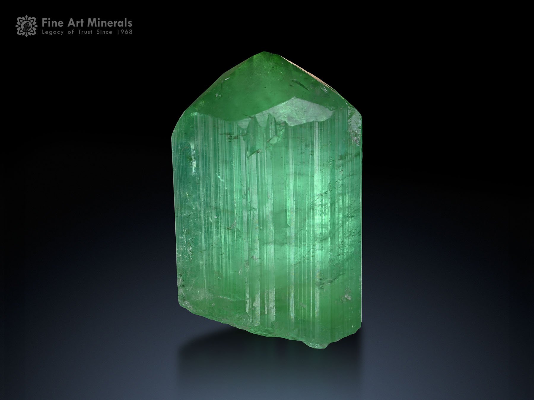 Leaf Green Tourmaline from Paprok Afghanistan