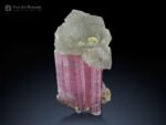 Pink Tourmaline with Quartz from Nuristan Afghanistan