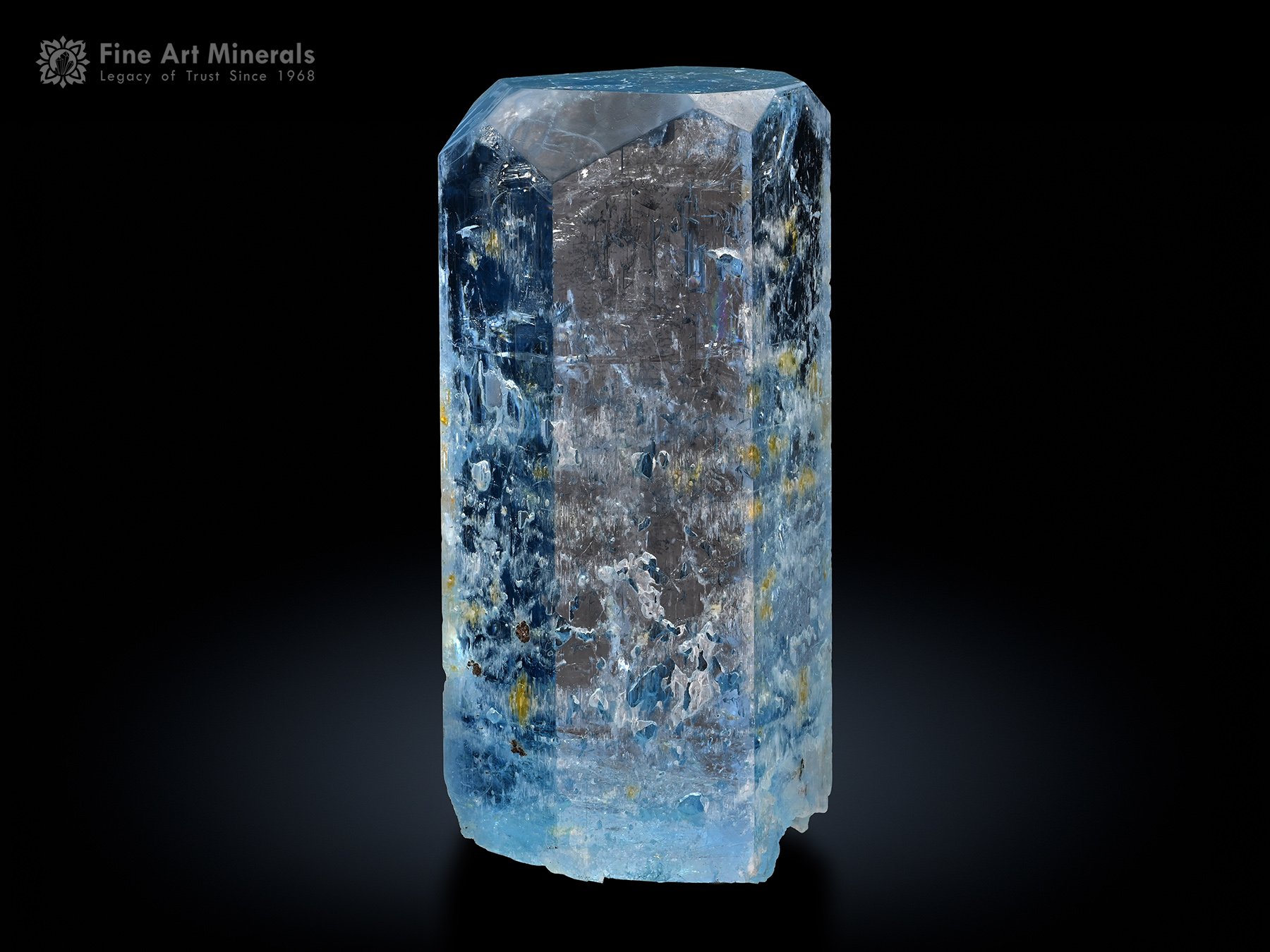 Aquamarine Crystal from Shigar Valley Pakistan