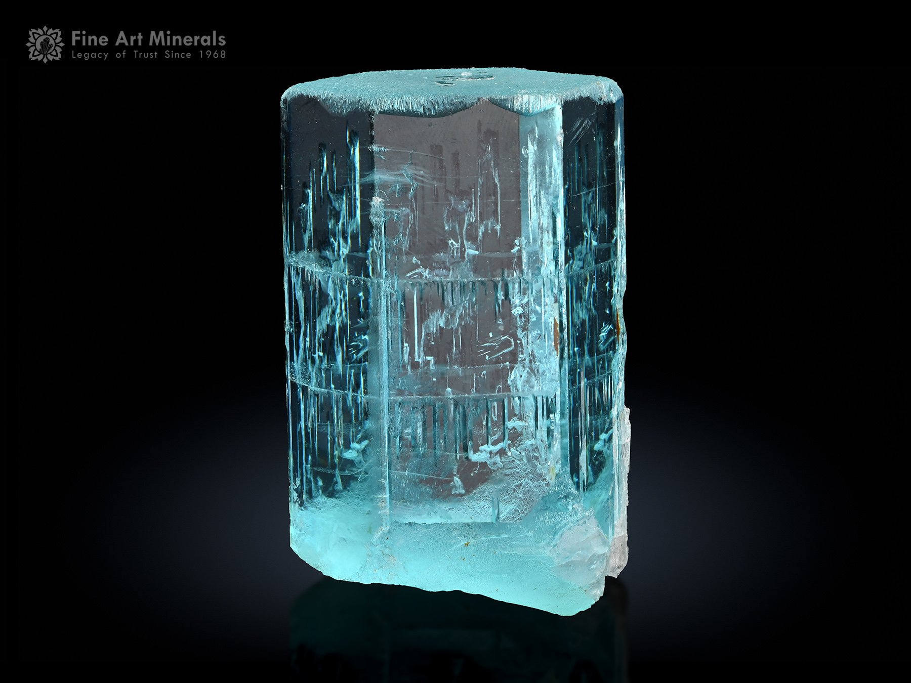 Aquamarine Crystal from Shigar Pakistan