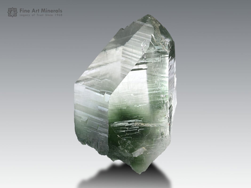 Chlorine and Byssolite included Quartz from Pakistan