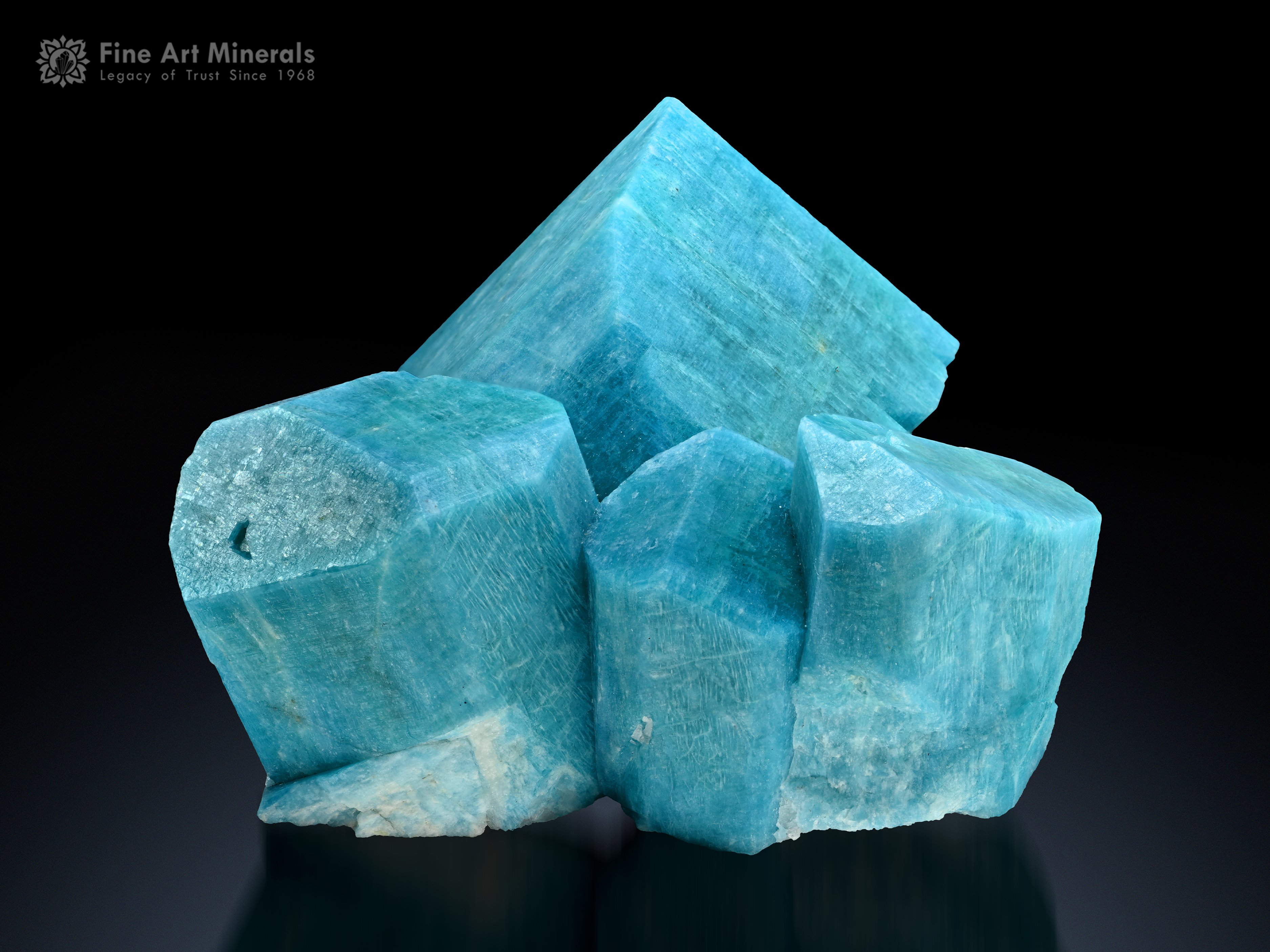 Microcline var. Amazonite from USA