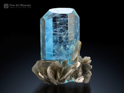 Aquamarine with Muscovite from Nagar Pakistan