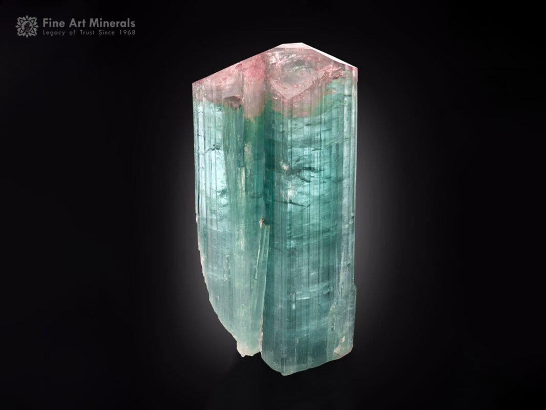 Seafoam twin Tourmaline Crystal from Afghanistan