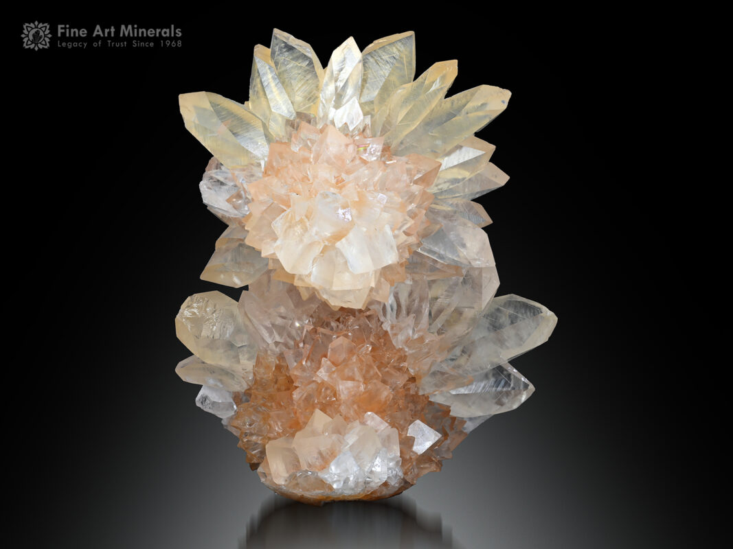 Calcite Flower on Matrix from China