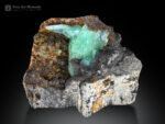 Phosphophyllite on Matrix from Bolivia