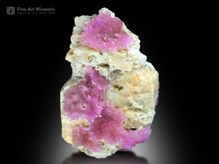 Pink Rose Quartz on Matrix from Kunar Afghanistan