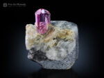 Pink Topaz on Matrix from Katlang Pakistan