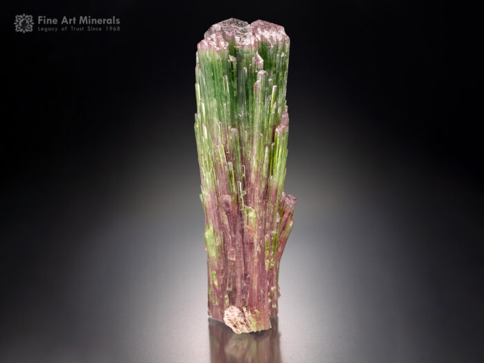 Tourmaline with Albite from Paprok Afghanistan