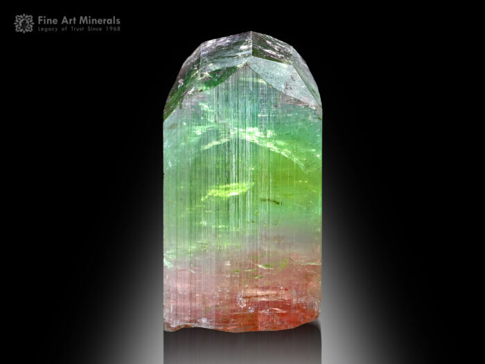 Bi Color Tourmaline Crystals from Afghanistan