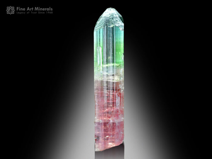 Bi Color Tourmaline Crystals from Afghanistan