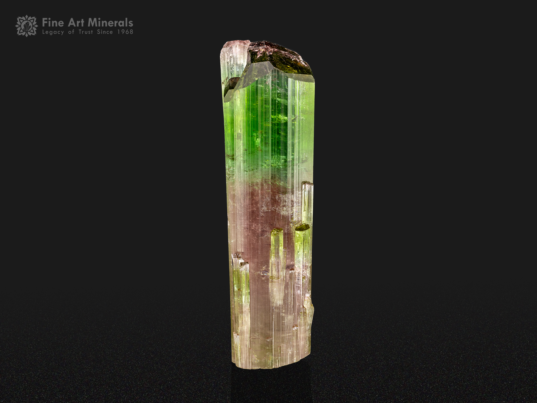 Tourmaline Crystal from Paprok Afghanistan