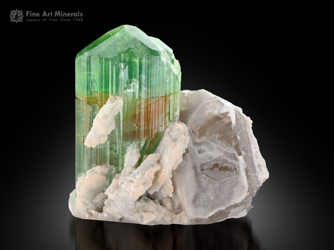 Tourmaline with Quartz and Albite from Afghanistan