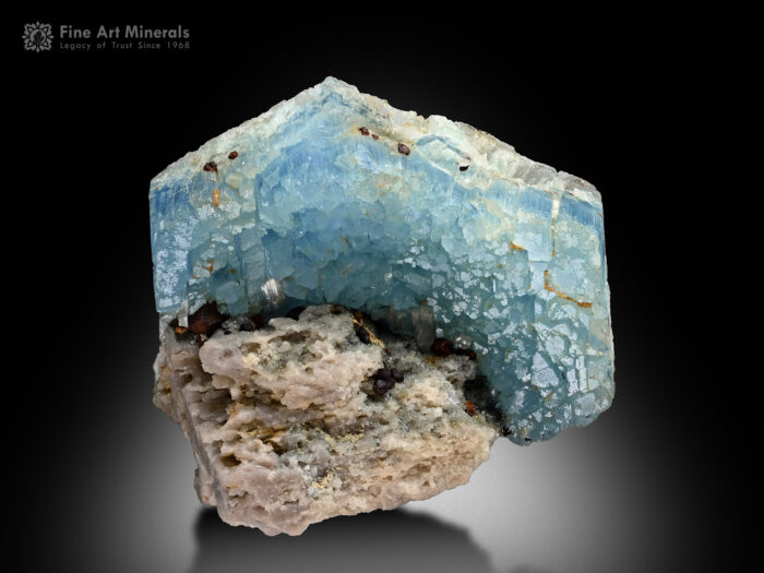 Alkali Caesium-Rich Blue Beryl from Afghanistan