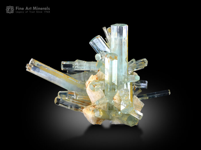 Aquamarine Cluster from Skardu Pakistan